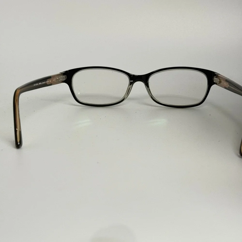 Bebe Lady Vegas BB5082 001 Jet Black Eyeglasses Frames 52-16-135 Rhinestone